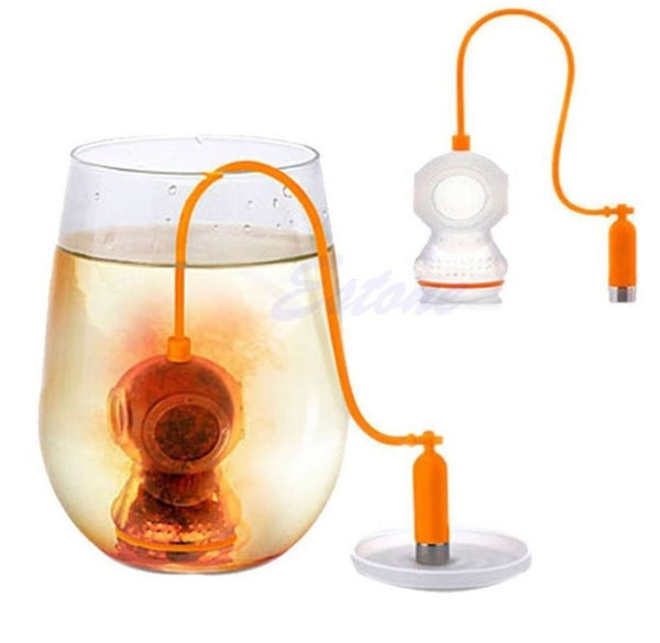 Deep Tea Diver Infuser Scuba Diving Herbal Loose Leaf