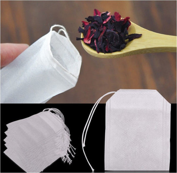 Empty Tea Bags With String Heal Seal Filter Paper