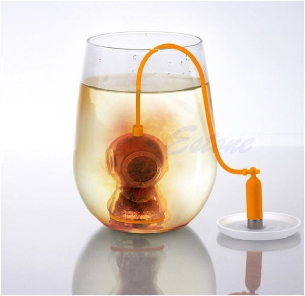 Deep Tea Diver Infuser Scuba Diving Herbal Loose Leaf