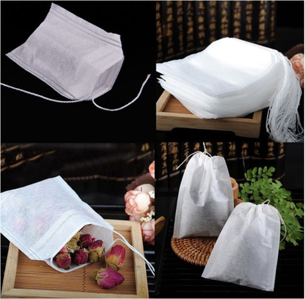 Empty Tea Bags With String Heal Seal Filter Paper